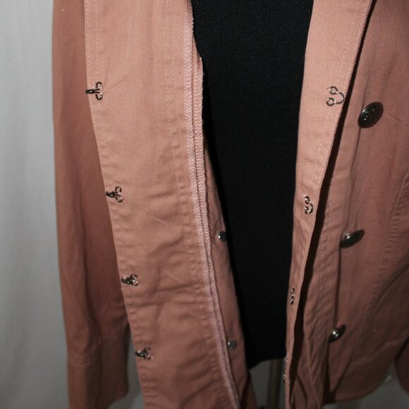 FALL SALE! WESTPORT Pink Coat of Arms Buttons Hook Eye Closures 2x NWT's - Picture 11 of 14